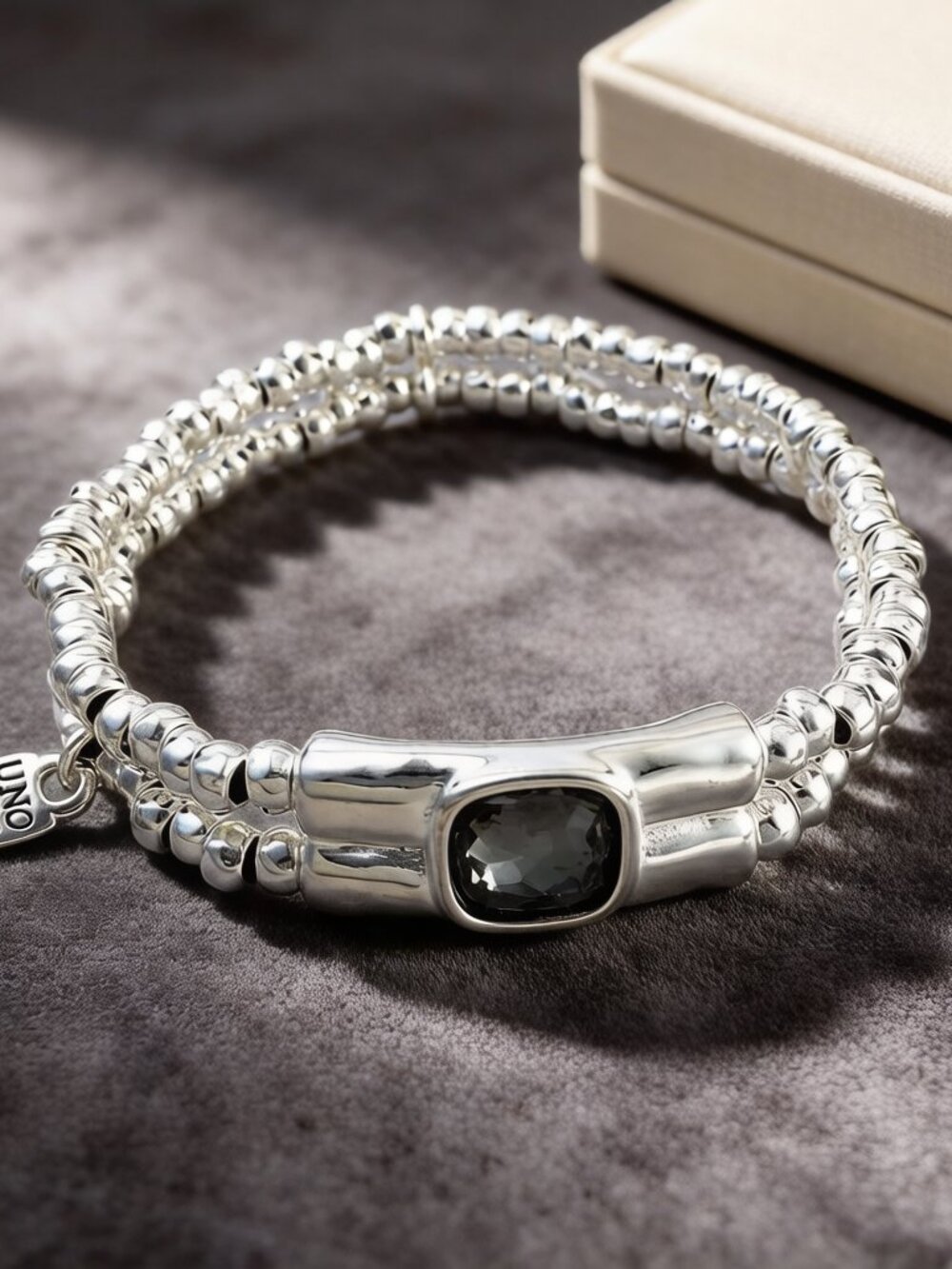 Spanish UNO de 50 double-layer bracelet
